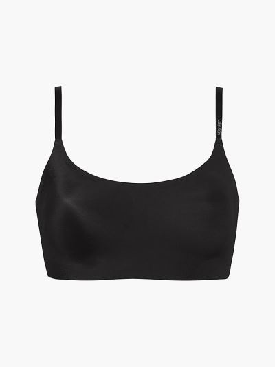 Calvin Klein Underwear HU764310 | Calvin Klein Invisibles Női String Bralette Fekete
